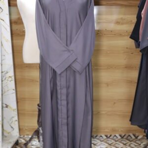 6 Button Women’s Juba – Premium Nida Fabric Abaya | MA Alhayya