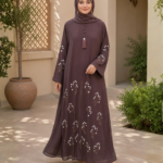 Double Phool Mexi – Premium Embroidered Long Dress for Women