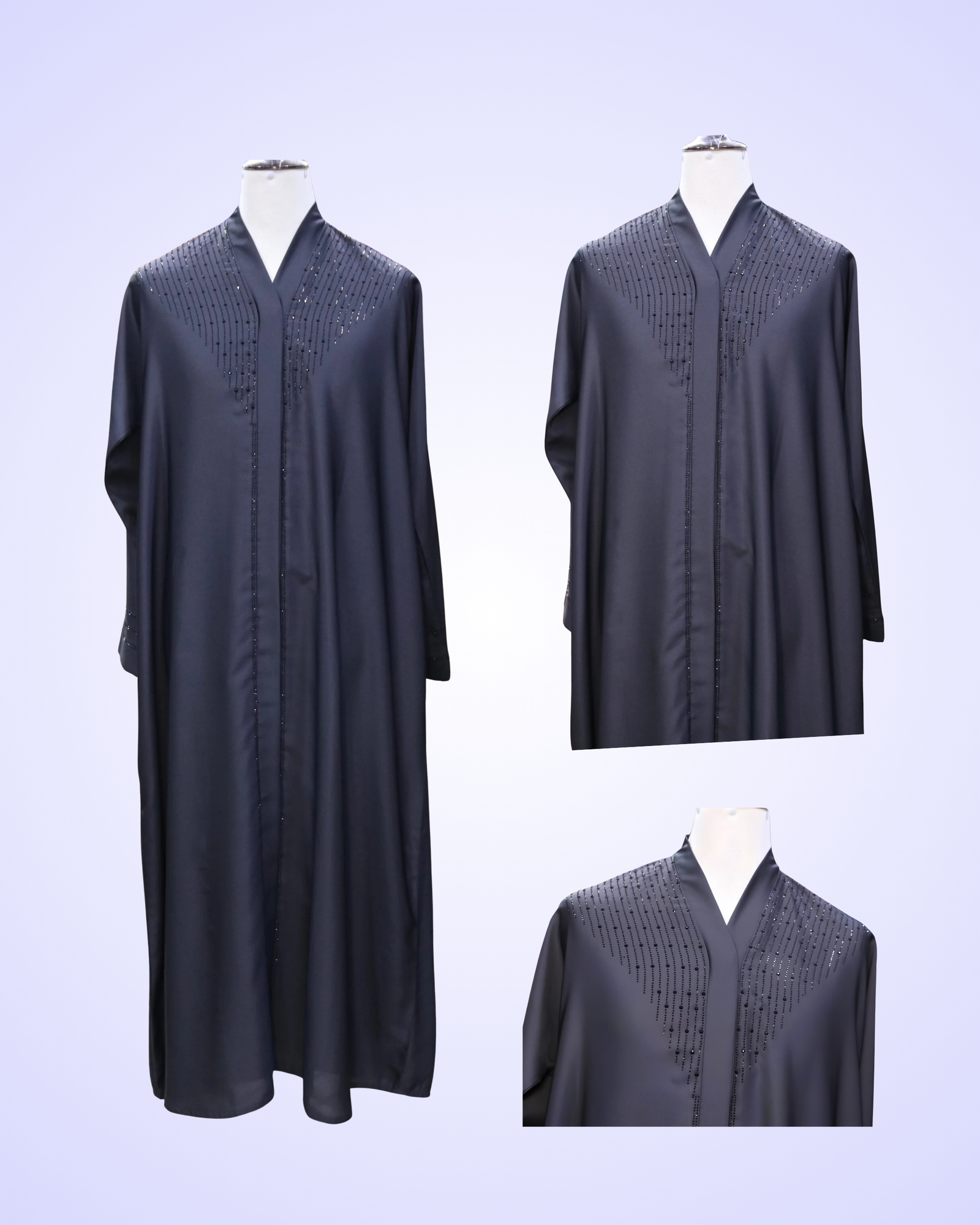 Banarsi Patti Nida Abaya – Elegant & Comfortable Everyday Modest Wear - Image 2