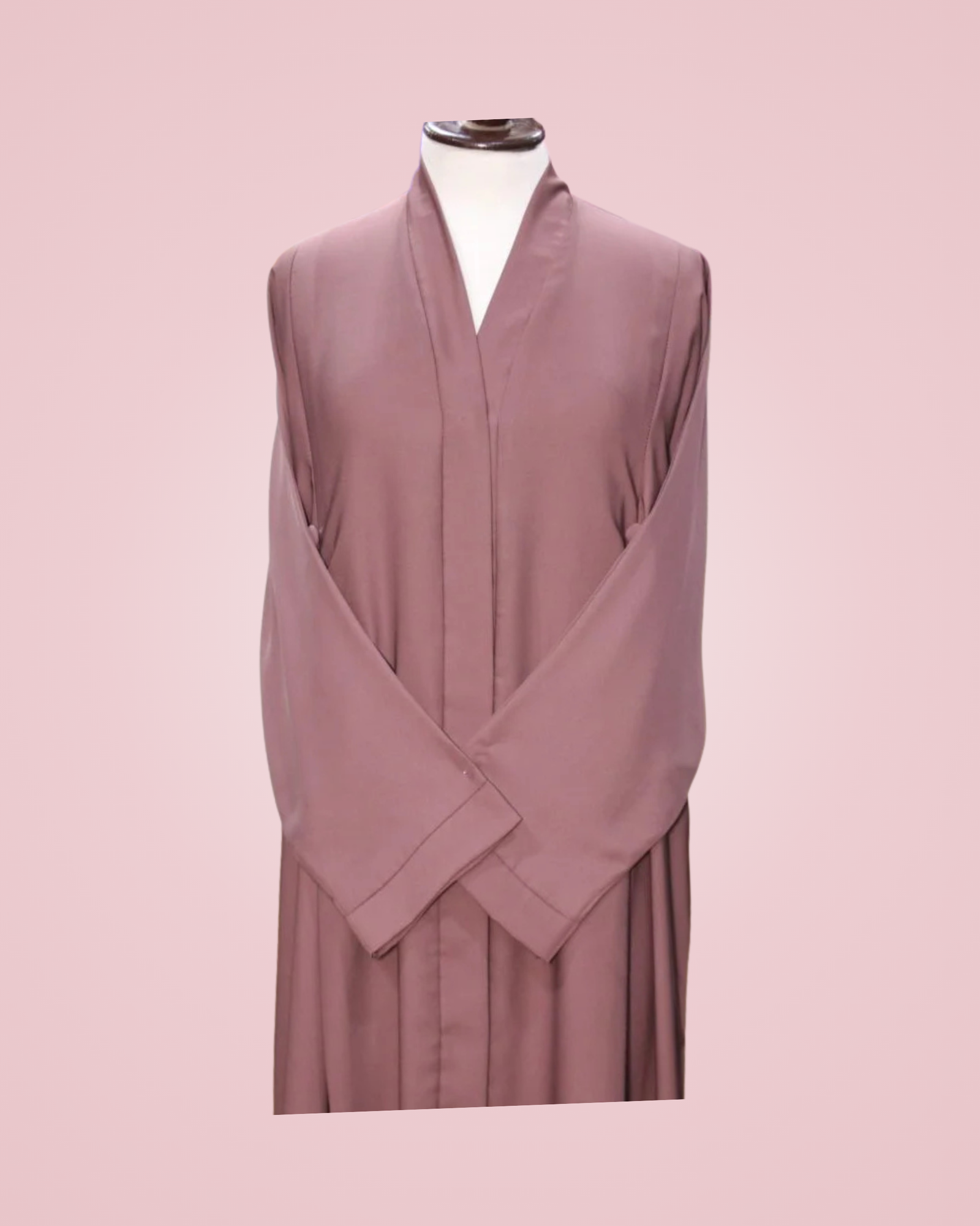 Elegant 6 Button Nida Fabric Jubba Abaya for Women - Image 5