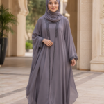 Hooded Kaftan Abaya for Women – Premium Stone Work Style